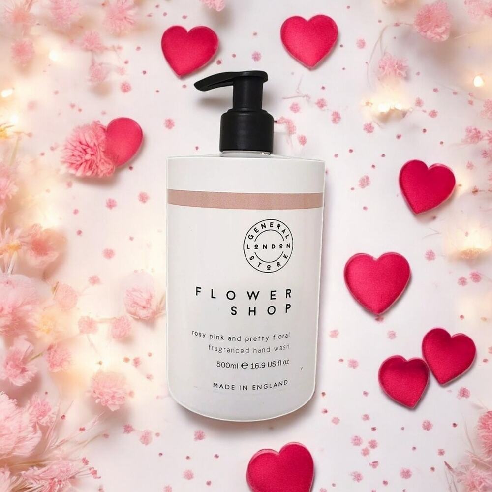 PECKSNIFF'S London General Store Hand Wash 16.9 oz Rosy Pink Pretty Floral PUMP